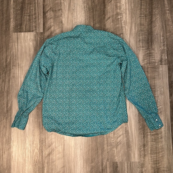 Red River Outfitters Western Floral Long Sleeve Pearl Snap - XL - Picture 2 of 5